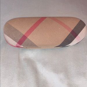 Burberry eyeglass case